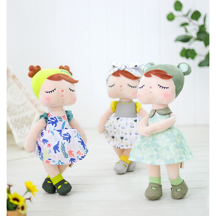 Búp bê nhồi bông Metoo cao cấp chính hãng BB002 ( có túi giấy)