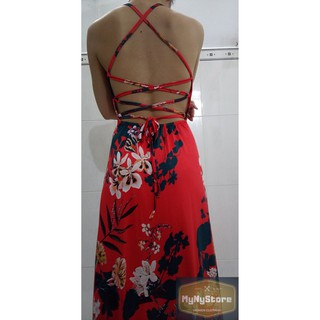 Ảnh thât  - Đầm maxi QC hở lưng cực đẹp