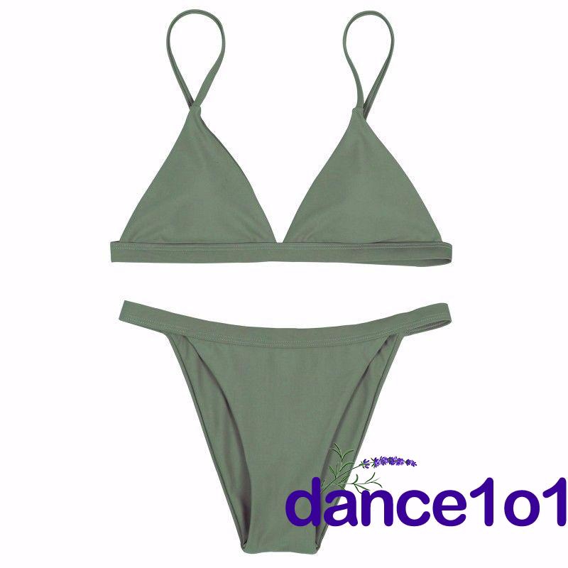 Bộ bikini 2 mảnh hình tam giác siêu nâng gợi cảm dành cho nữ