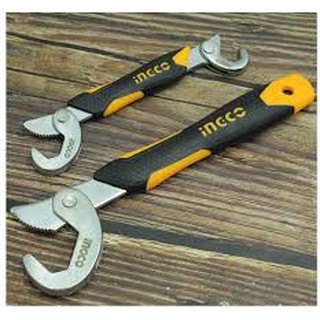 Bộ mỏ lết đa năng Ingco HBWS110808