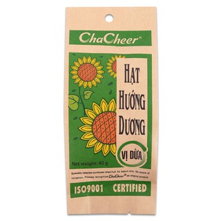 Hướng dương Chacheer nguyên vị hoac vị dừa (Túi 20 gói)