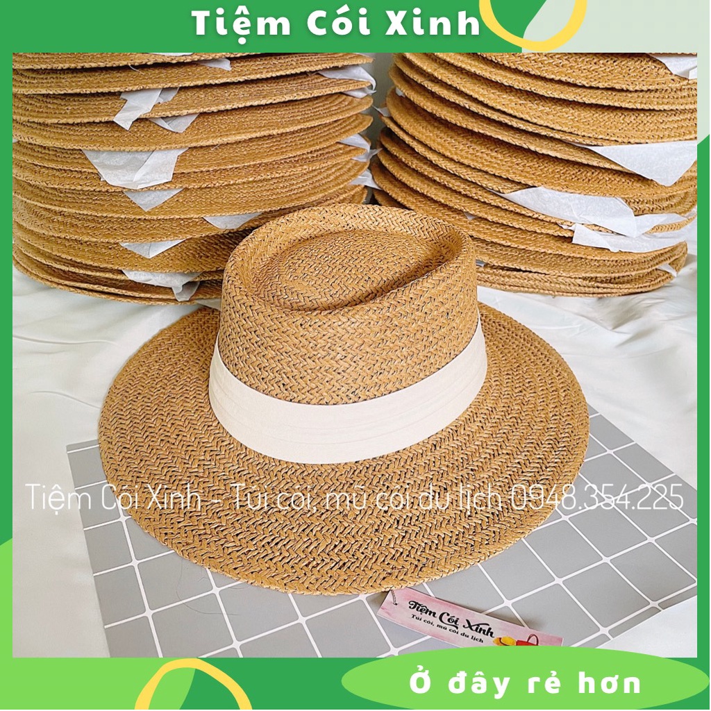 Mũ Đi Biển Panama Nón Cói Gaucho Vintage Siêu Hot
