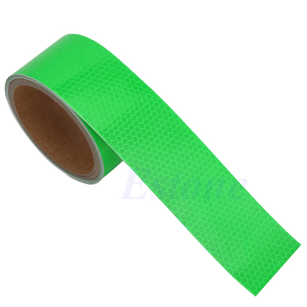 Cuộn Băng Keo Phản Quang Cảnh Báo An Toàn 5CM * 2 &quot;X 10 ''