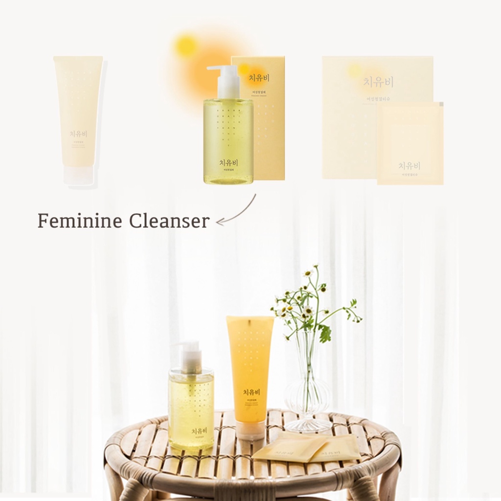 Dung dịch vệ sinh phụ nữ hàng ngày ChiuuB Feminine Cleanser làm sạch dịu nhẹ, giảm nấm ngứa 300ml