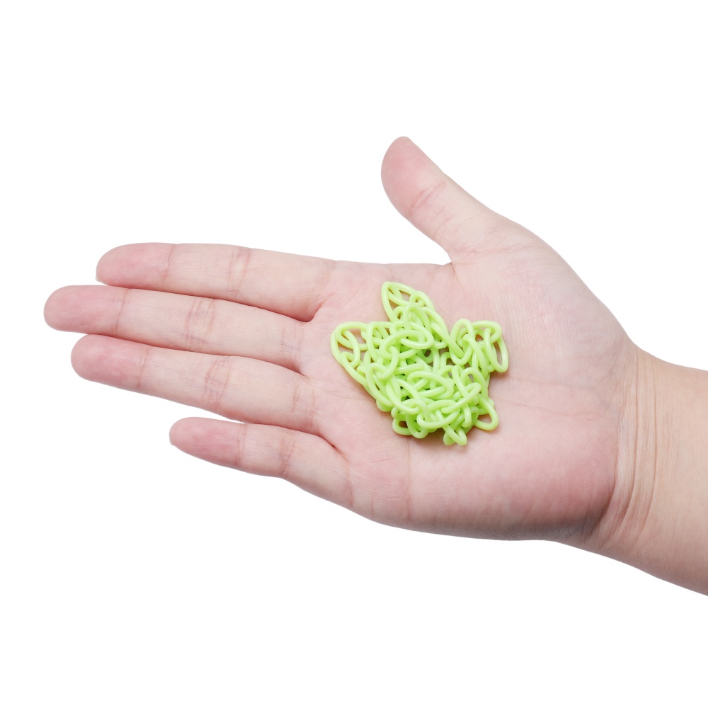 Bộ 10 dây đeo mắt kính/ mát xa St.kunkka bằng nhựa nhẹ màu sắc xinh xắn kích thước 50cm