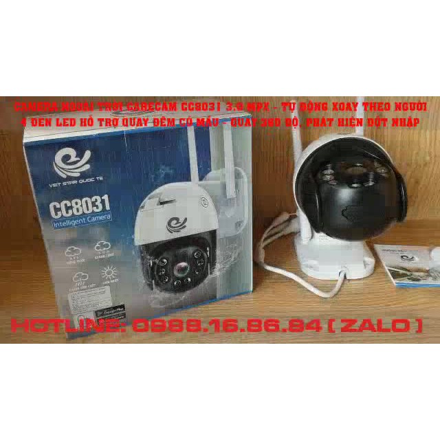 Camera wifi ngoài trời xoay 360 chống nước ONVIZCAM HK30 2.0 MPx 1080P có kết nối máy tính, smart TV , bảo hành 1 năm | BigBuy360 - bigbuy360.vn