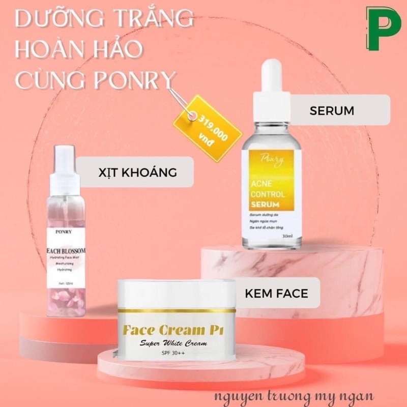BỘ BA DƯỠNG DA FACE + SERUM