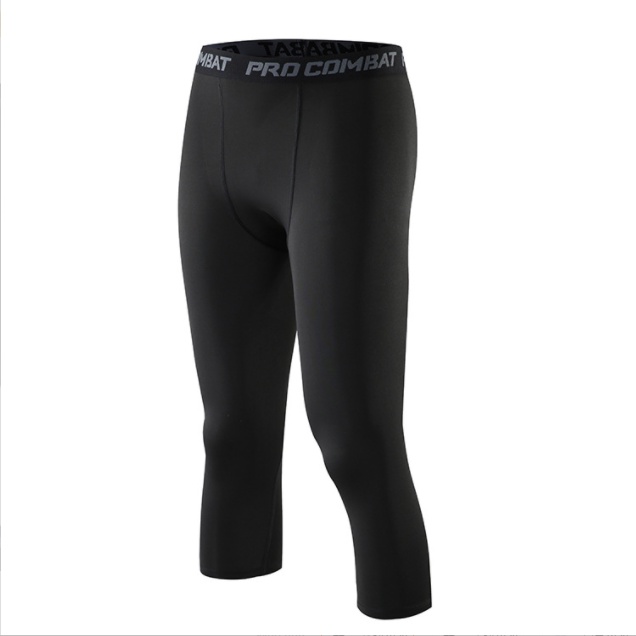 Quần Legging giữ nhiệt nam lửng 3/4 Pro Combat