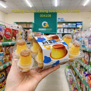 Pudding rau câu vị trứng sữa 260g (Đài Loan)