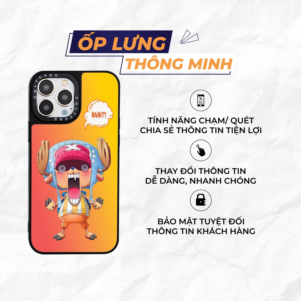 Ốp lưng thông minh ONLYCASE_TONY NANI_57/Onlycard Dành cho các dòng IPhone 7/7plus/8/8plus/x/xr/xs/11/12/13/pro/promax