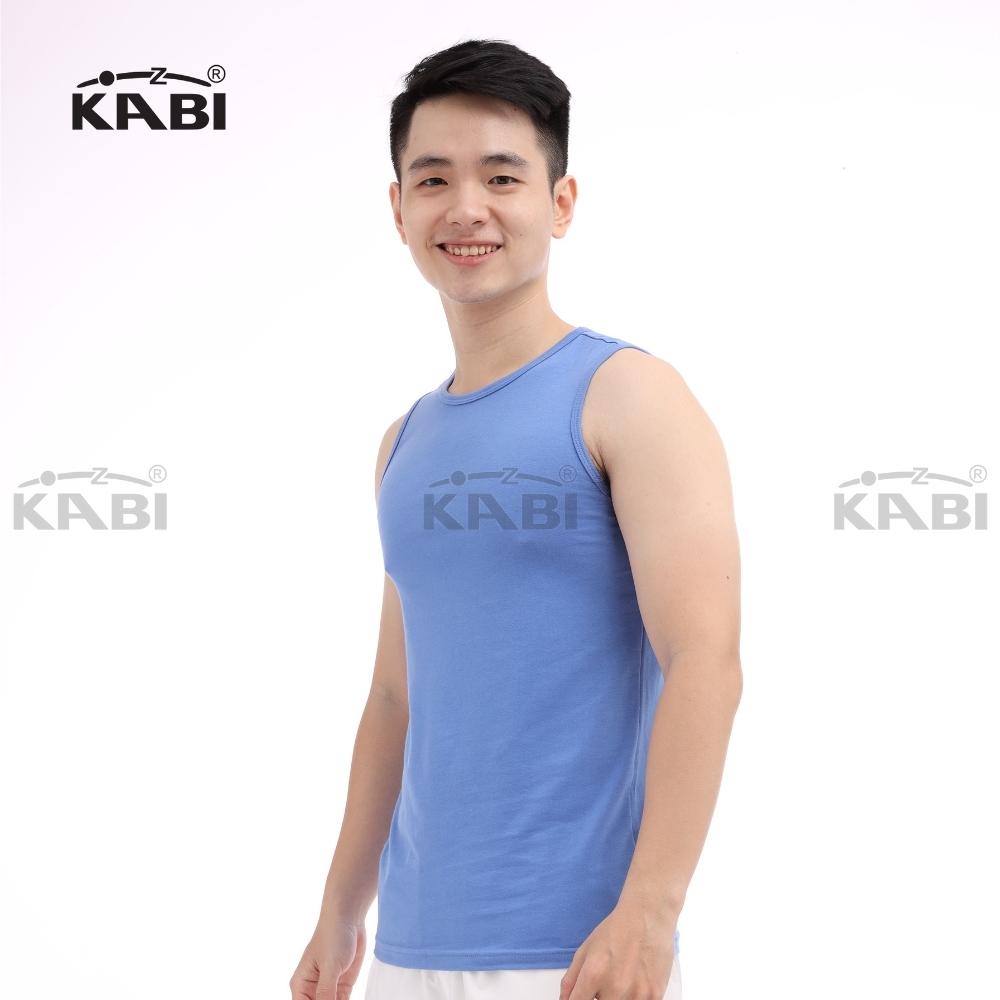 Áo thun ba lỗ nam KABI áo sát nách thun cotton thoáng mát - MA0227