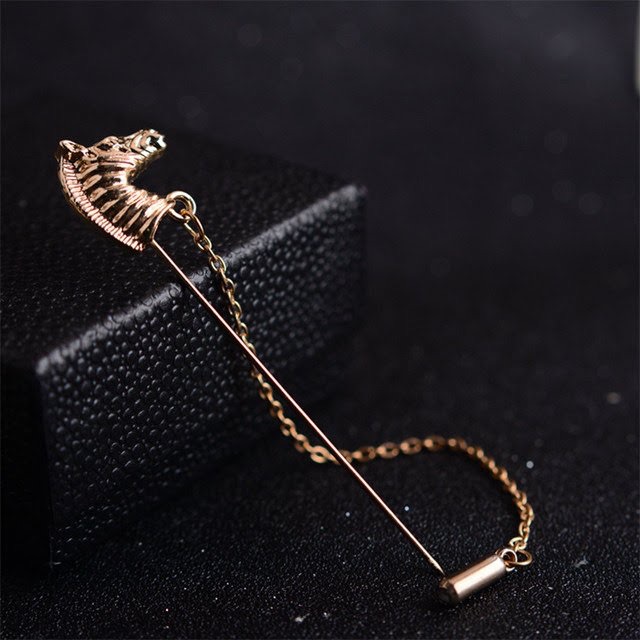 Ghim cài áo nam, brooch cài áo vest nam