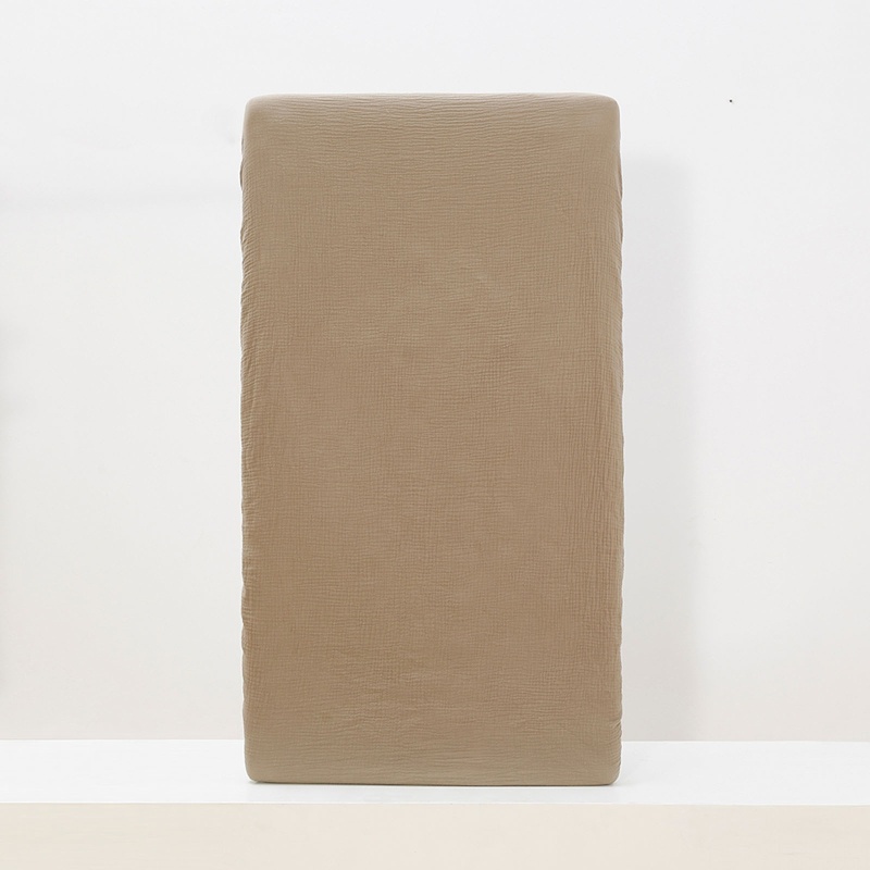 Vỏ Bọc Đệm Giường Cũi Em Bé Chất Liệu Co Giãn