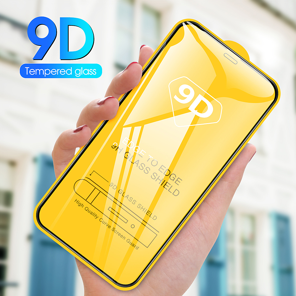 Kính Cường Lực Bảo Vệ Màn Hình Độ Cứng 9H Cho Iphone 12 Mini 7 8 Pro 11 12 Pro Max