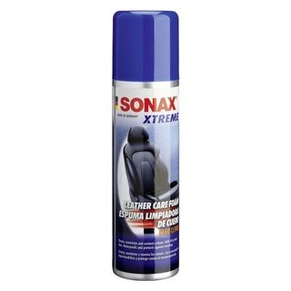 Bọt làm sạch bảo dưỡng ghế da xe ô tô cao cấp sonax xtreme leather care foam 289100 250ml - làm mới màu da và làm mềm da