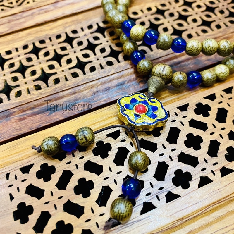 VÒNG TRẦM TỐC VN 108 HẠT MIX KHOÁ TRƯỜNG THỌ- KHOÁ VÔ TẬN- TANUSTORE