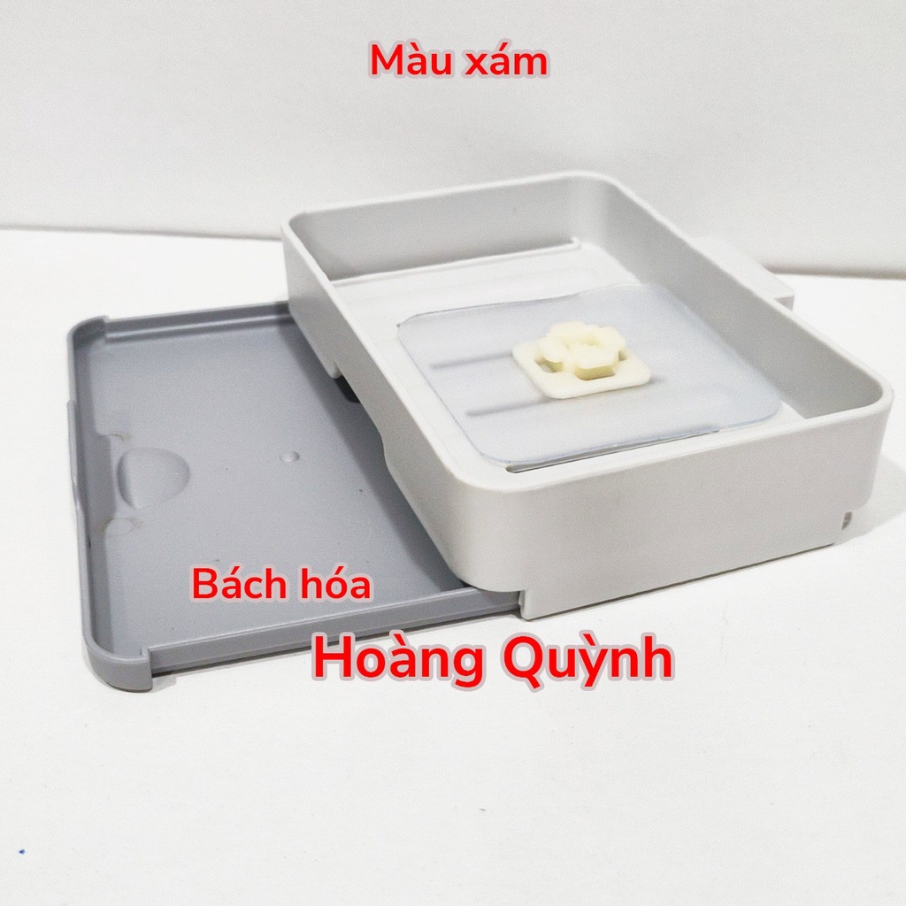 Kệ để xà phòng (xà bông )nhà tắm dạng treo tường hình chữ nhật.