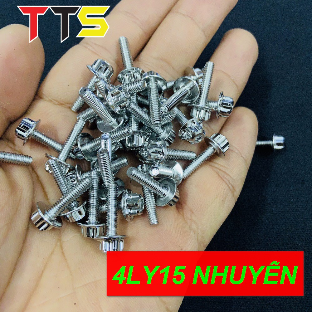 ỐC SALAYA 4LY15 RĂNG NHUYỄN SỬ DỤNG BẮT NẮP DẦU, BỢ ĐỒNG HỒ XE MÁY