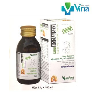 SIRO HO SEKI - HỖ TRỢ BỔ PHÉ, GIẢM HO 100ml