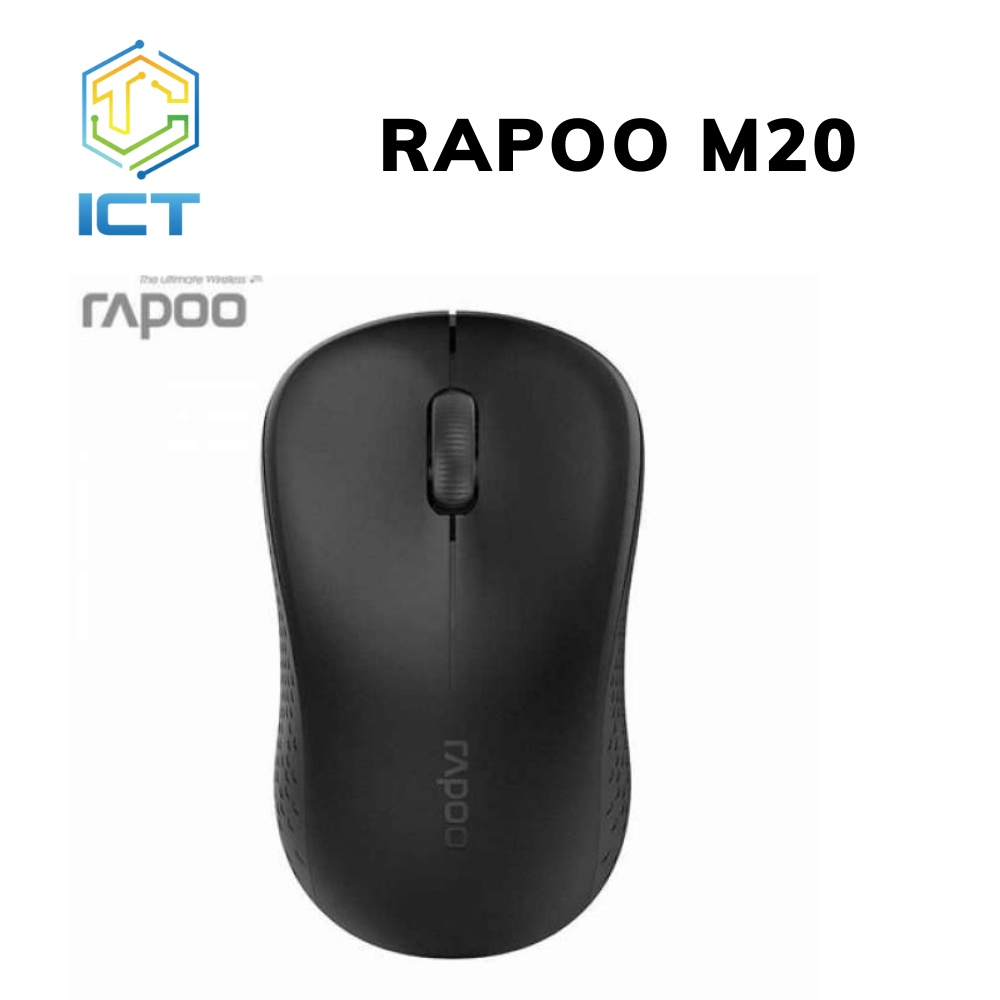 Chuột không dây RAPOO M20 Black Mới Chính Hãng 100%