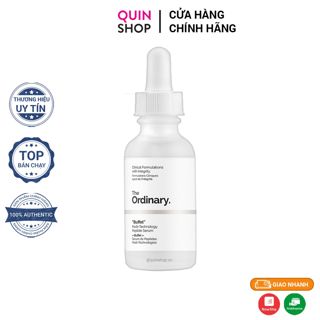 Tinh Chất Chống Lão Hóa The Ordinary "Buffet" Multi - Technology Peptide Serum