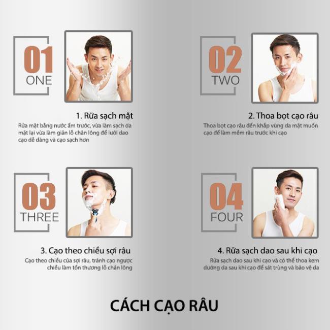 [Bộ] Dao cạo râu 4 lưỡi DORCO PACE 4 - HÀN QUỐC