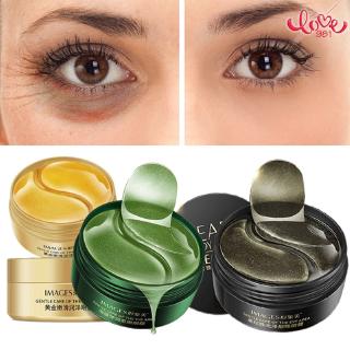 Mặt Nạ Mắt Chiết Xuất Ngọc Trai Đen/Tảo Biển Dưỡng Ẩm Làm Mịn Da Loại Bỏ Quầng Thâm