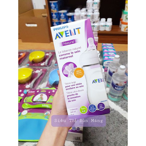 Bình sữa Avent Úc 125ml _ Philips Avent Natural