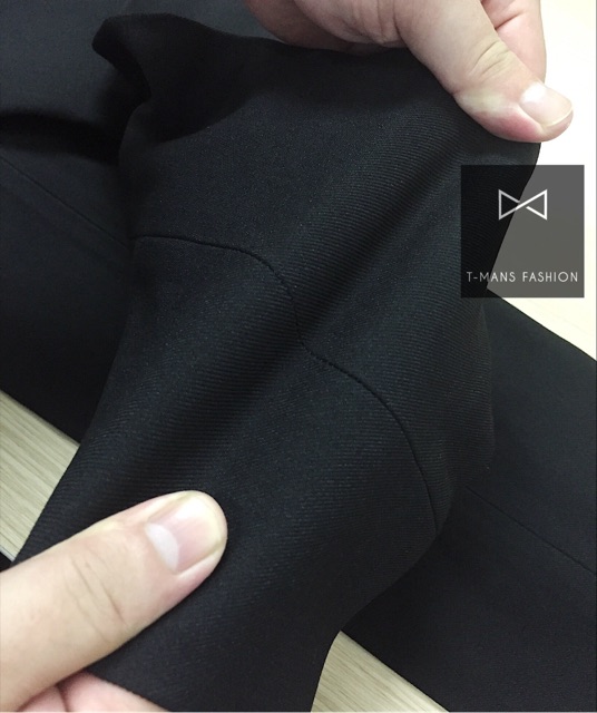 Quần âu nam MMANS đen chất vải 79 xịn, đường may chuẩn, kiểu dáng body hàn quốc | WebRaoVat - webraovat.net.vn