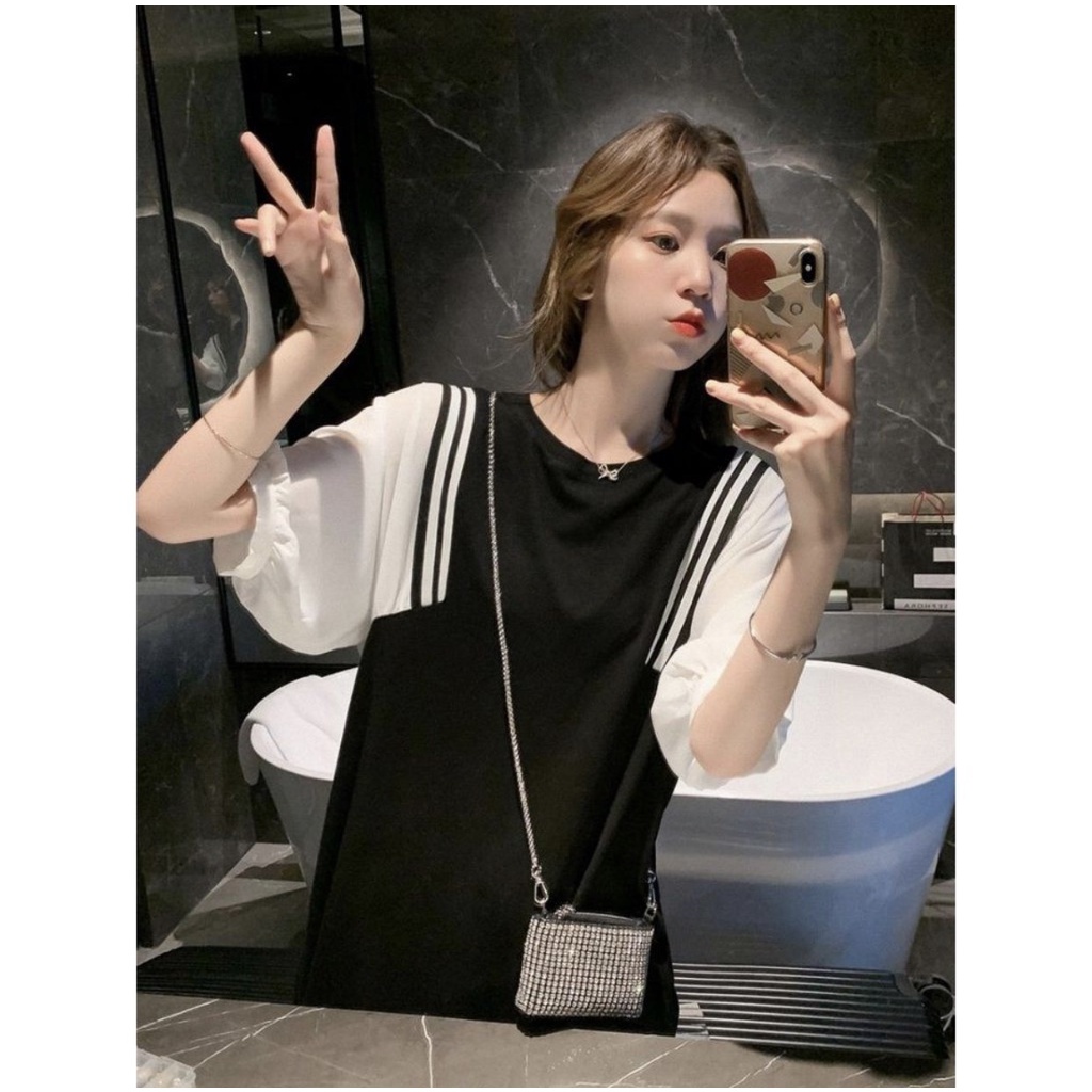 Váy Bầu Mùa Hè Cổ Tròn Tay Ngắn Dễ Thương.Đầm Bầu Đẹp Chất Lụa Hàn Châu Mềm Mát A030 Lin Store66