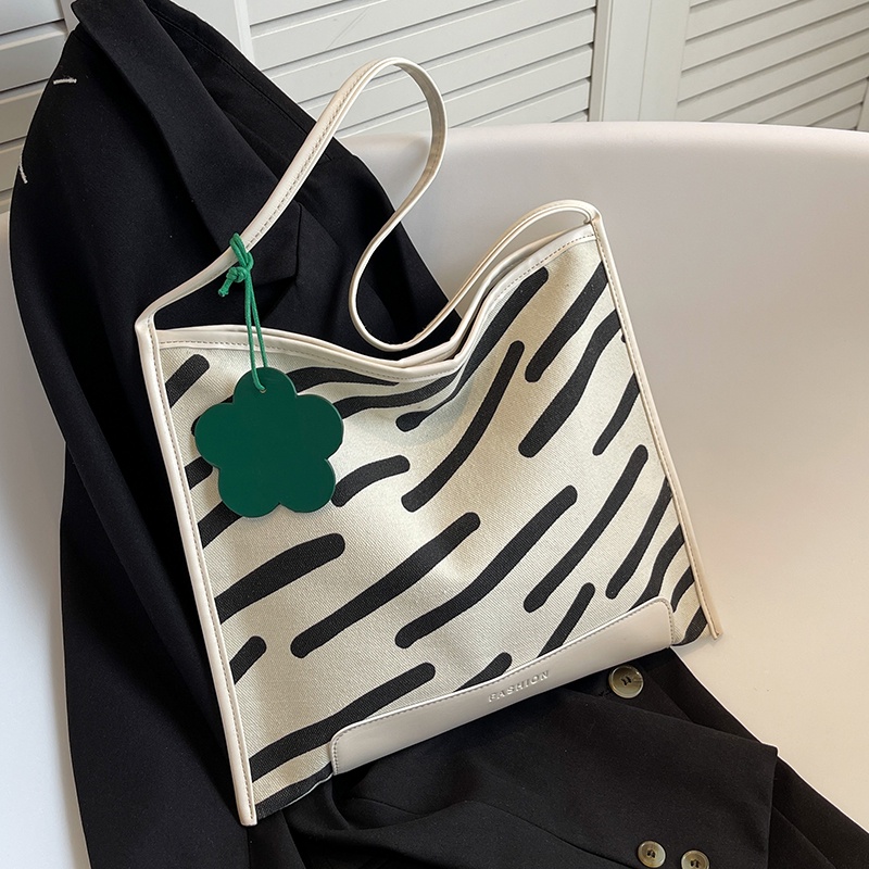 IELGY Túi Đeo Vai Vải canvas Dung Tích Lớn Thời Trang Cho Nữ