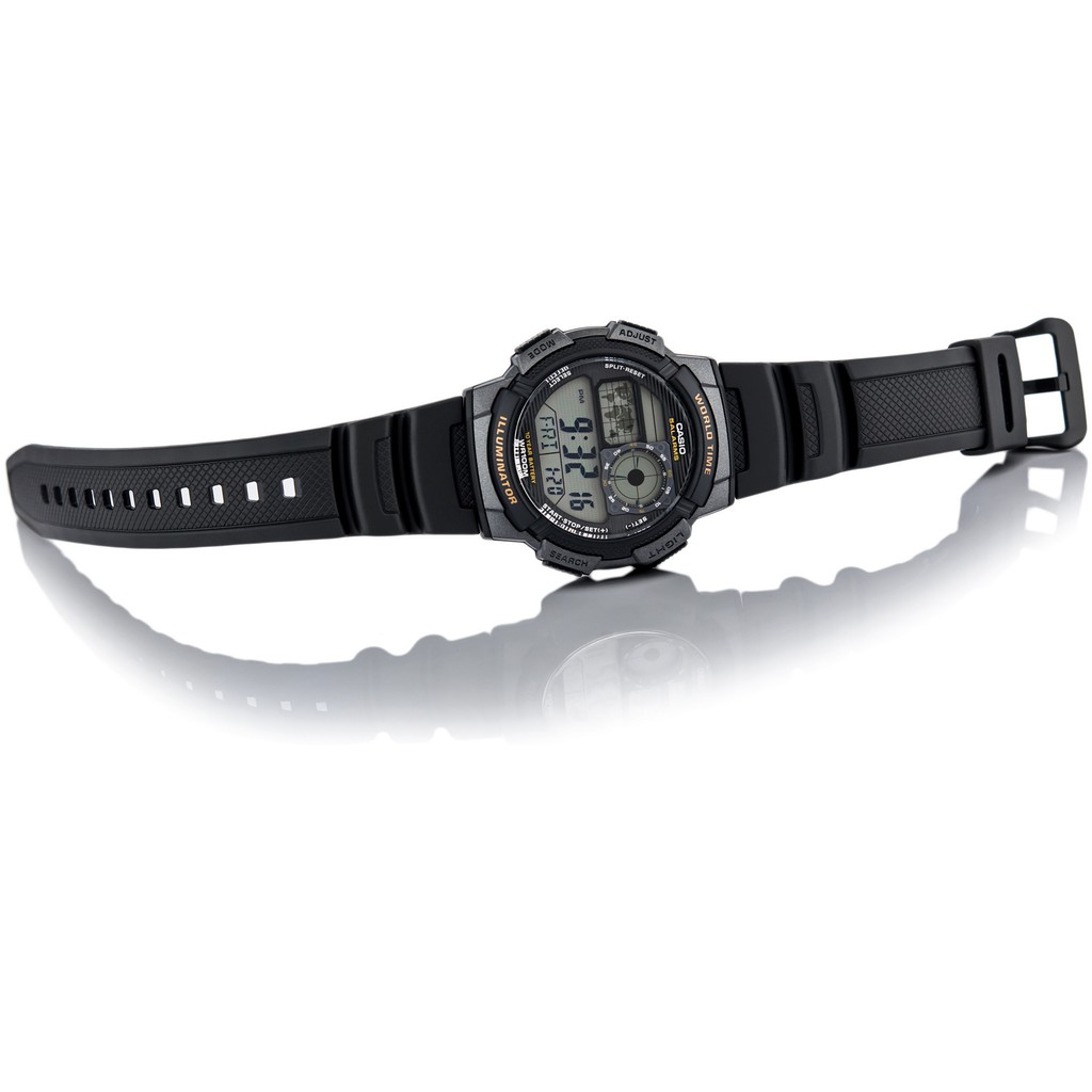 Đồng hồ nam dây nhựa Casio chính hãng Anh Khuê AE-1000W-1AVDF (43mm)