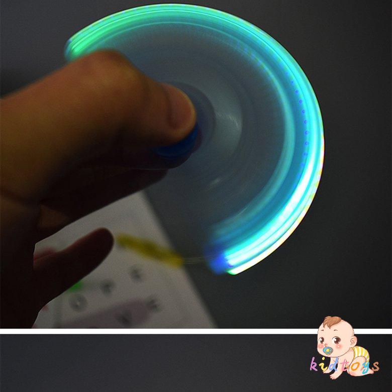Bút Con Quay Đồ Chơi Spinner Có Đèn Led Đa Năng Giúp Giảm Căng Thẳng