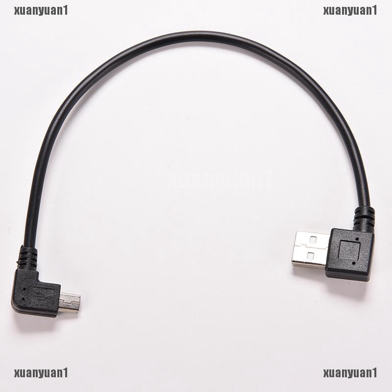 Cáp Chuyển Đổi USB 2.0 A Right Male Sang Mini B 5P Right Angle Male