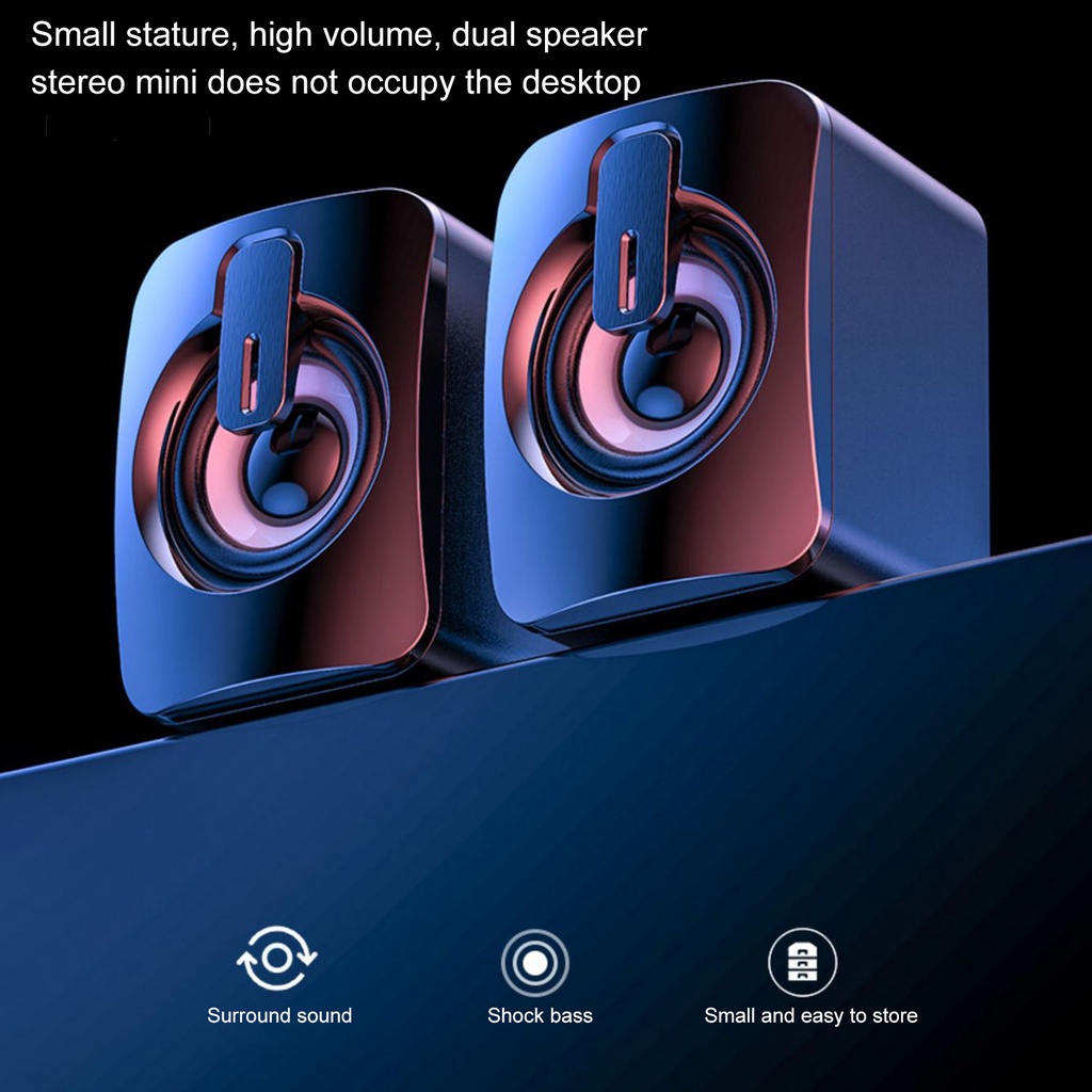 Loa USB 3.5mm nhỏ gọn tiện dụng