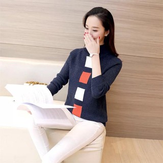 Áo len phối 4 ô lông cừu cao cấp