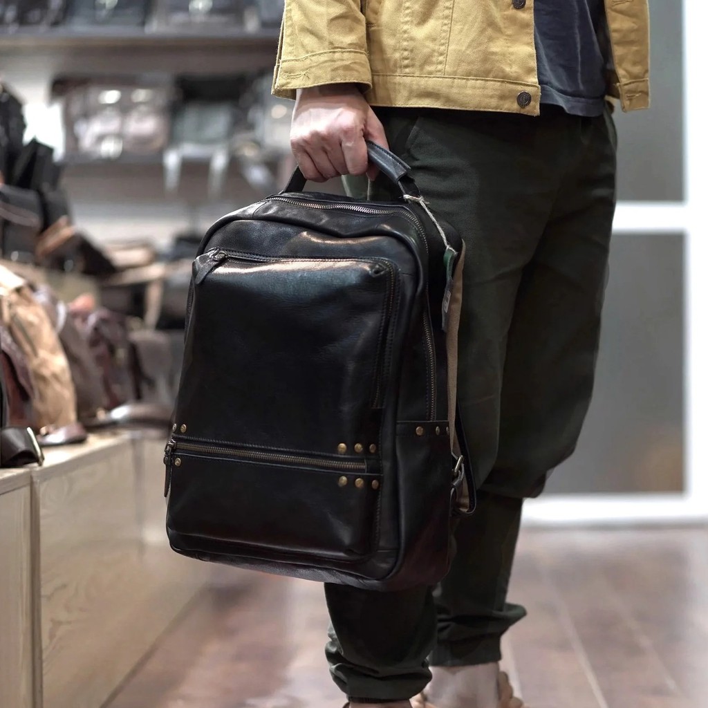 BALO NAM DA XỊN RETRO CAO CẤP SIÊU MỀM CHẤT - 996824