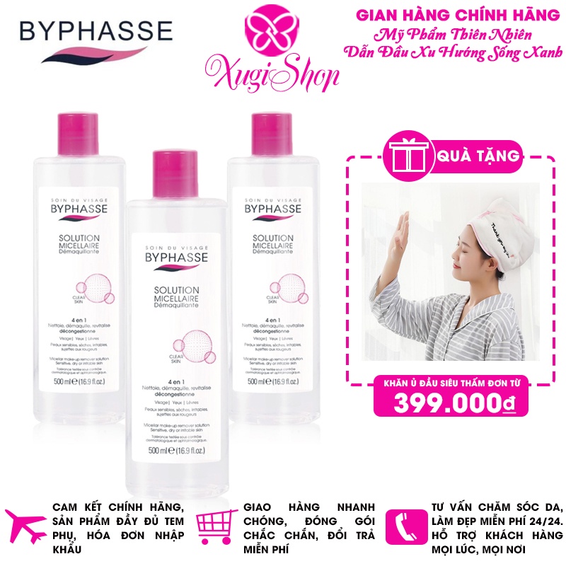 Nước Tẩy Trang Dành Cho Mọi Loại Da Byphasse Solution Micellaire 500ml