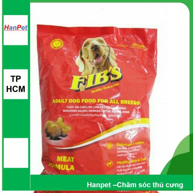 NOVOPET &amp; FIB'S (gói 1kg và Gói 400gr) Thức ăn chó dạng hạt cho MỌI LOẠI chó (Fib chó lớn trên 10kg)