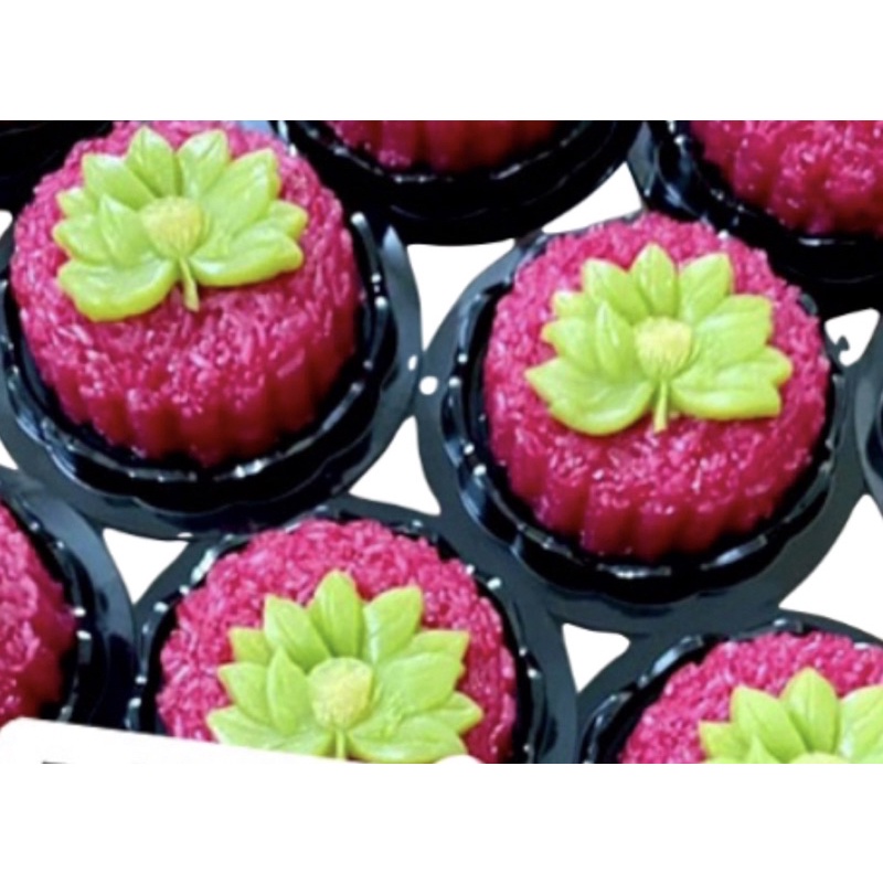 Khuôn hoa sen ép xôi