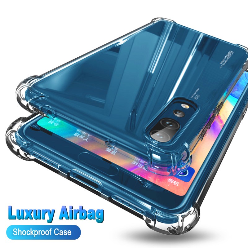 Ốp điện thoại mềm trong suốt chống sốc cho Redmi 9A 9C Note 9s 9 8 7 6 5 Pro 4X K30 K20 Pro Remi 8 8A 7 7A