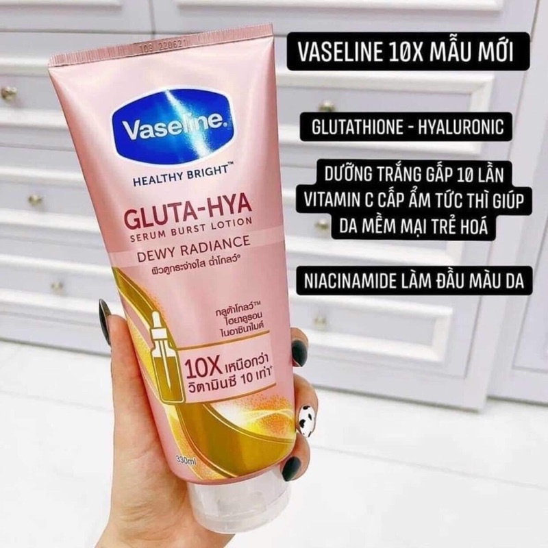 KEM DƯỠNG VASELINE 10X THÁI LAN Mẫu mới
