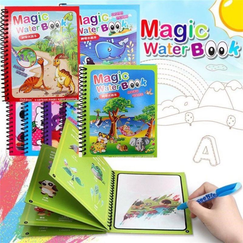 Tô màu nước ma thuật Magic Water cho bé