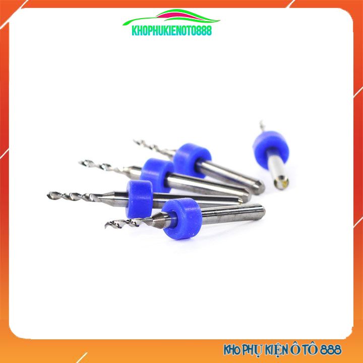 Bộ 10 mũi khoan CNC độ chính xác cao đường kính tùy chọn từ 0.3-3.0mm