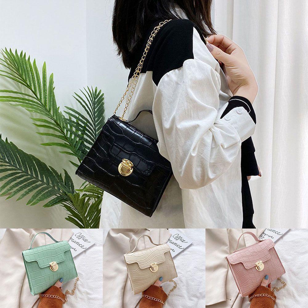 UUMIR Túi Xách Da PU Hình Vuông Thời Trang Cho Nữ