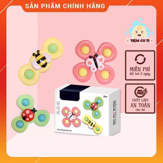 [HOT 2021] Con quay Spinner, Đồ chơi con quay hình côn trùng ngộ nghĩnh, phát ra âm thanh vui nhộn cho bé