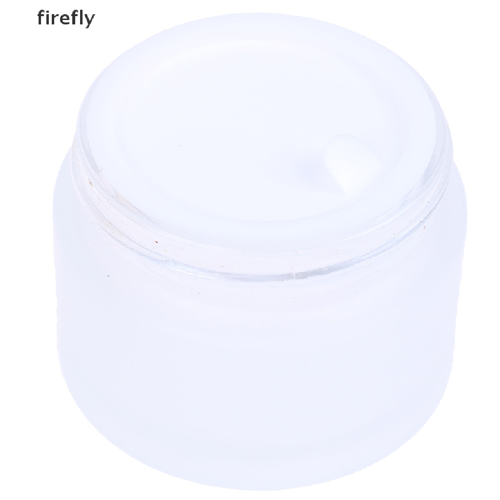 [Hàng mới về] Lọ thủy tinh mờ đựng kem trang điểm rỗng 5g 10g 15g 30g 50g