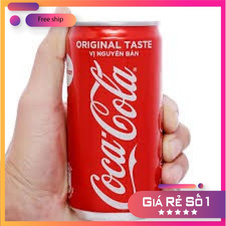 Lốc 6 Lon Coca- Cola Vị Nguyên Bản