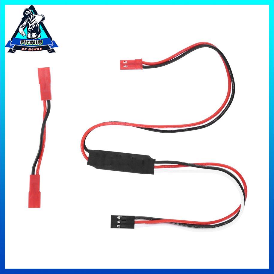 Dây cáp ô tô RC Tời điều khiển từ xa CH3 Cáp nhận với phích cắm bộ điều hợp
