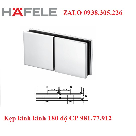 Kẹp kính kính 180 độ CP 981.77.912 | BigBuy360 - bigbuy360.vn